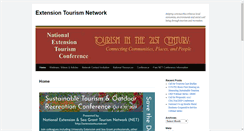 Desktop Screenshot of extensiontourism.net
