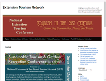 Tablet Screenshot of extensiontourism.net